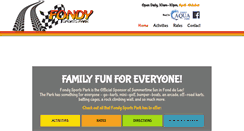 Desktop Screenshot of fondysportspark.com